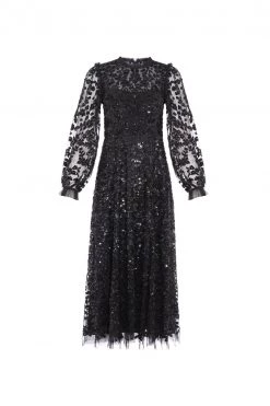 Needle & Thread Holding LTD All - Womenswear Seren Long Sleeve Ballerina Dress