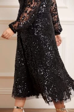 Needle & Thread Holding LTD All - Womenswear Seren Long Sleeve Ballerina Dress