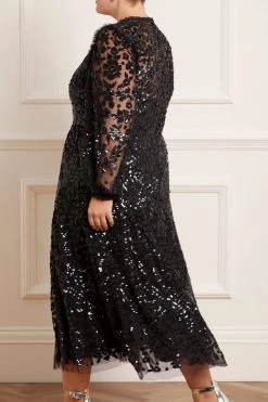 Needle & Thread Holding LTD All - Womenswear Seren Long Sleeve Ballerina Dress