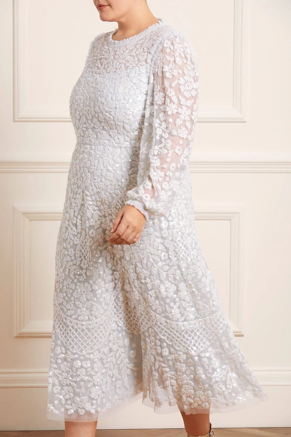 Needle & Thread Holding LTD Seren Long Sleeve Ballerina Dress 1 Needle & Thread Holding LTD Seren Long Sleeve Ballerina Dress