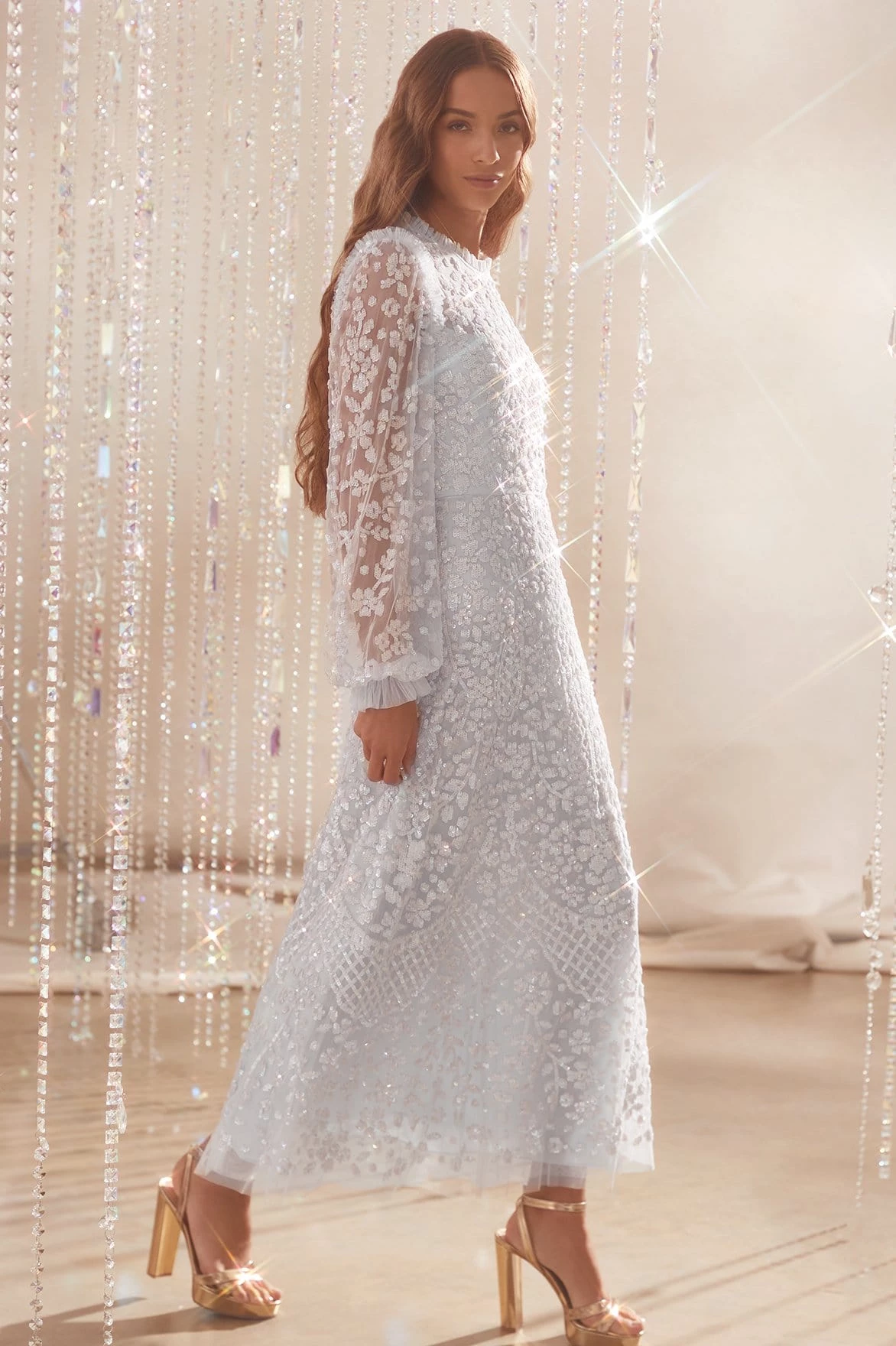 Needle & Thread Holding LTD Seren Long Sleeve Ballerina Dress 9 Needle & Thread Holding LTD Seren Long Sleeve Ballerina Dress