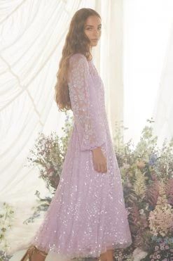 UK Needle & Thread Holding LTD All - Womenswear Seren Long Sleeve Ballerina Dress 15 UK Needle & Thread Holding LTD All - Womenswear Seren Long Sleeve Ballerina Dress