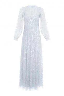 Needle & Thread Holding LTD Seren Long Sleeve Gown