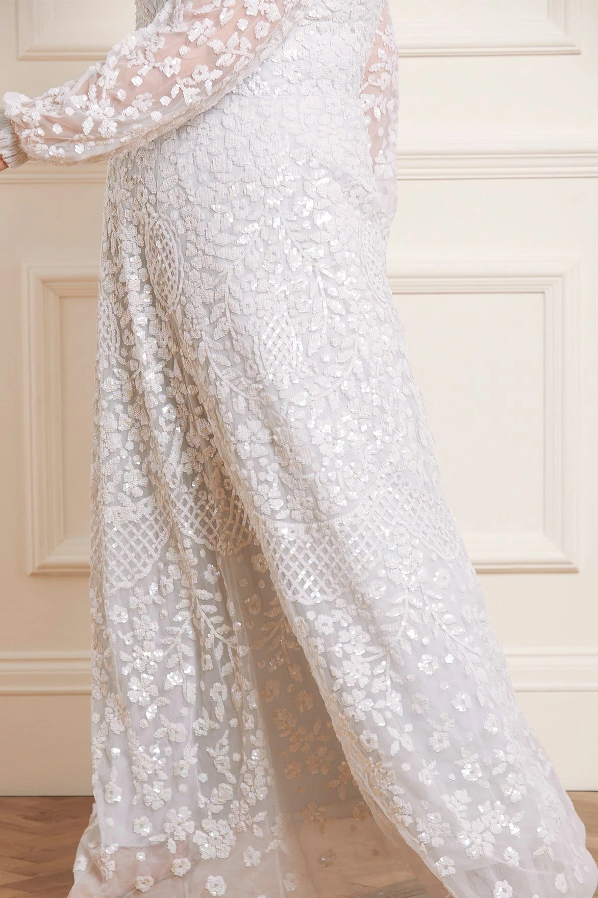 Needle & Thread Holding LTD Seren Long Sleeve Gown 7 Needle & Thread Holding LTD Seren Long Sleeve Gown