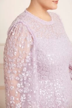 Needle & Thread Holding LTD Seren Long Sleeve Gown