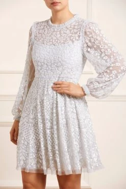 Needle & Thread Holding LTD Seren Long Sleeve Mini Dress All - Womenswear