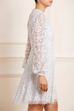 Needle & Thread Holding LTD Seren Long Sleeve Mini Dress All - Womenswear