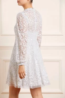 Needle & Thread Holding LTD Seren Long Sleeve Mini Dress All - Womenswear