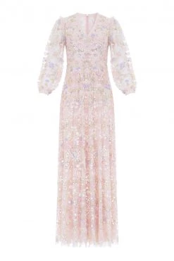 Needle & Thread Holding LTD Shimmer Fairytale V-Neck Gown All - Womenswear