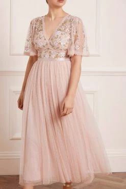 Needle & Thread Holding LTD All - Womenswear Shimmer Primrose Bodice Ankle Gown