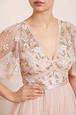 Needle & Thread Holding LTD All - Womenswear Shimmer Primrose Bodice Ankle Gown