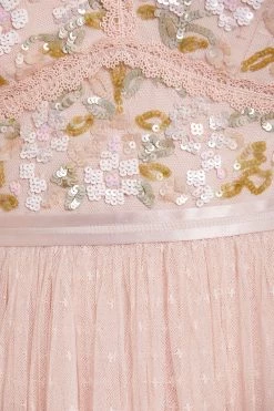 Needle & Thread Holding LTD All - Womenswear Shimmer Primrose Bodice Ankle Gown