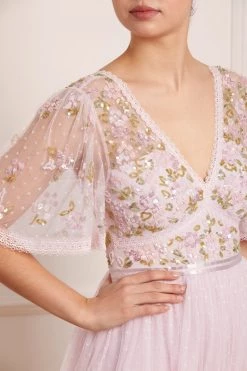 Needle & Thread Holding LTD All - Womenswear Shimmer Primrose Bodice Ankle Gown