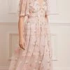 Needle & Thread Holding LTD Shimmer Primrose Midaxi Dress