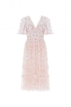 Needle & Thread Holding LTD Shimmer Primrose Midaxi Dress