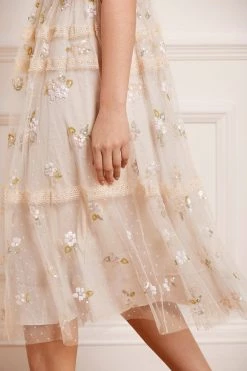 Needle & Thread Holding LTD Shimmer Primrose Midaxi Dress