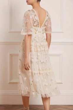 Needle & Thread Holding LTD Shimmer Primrose Midaxi Dress