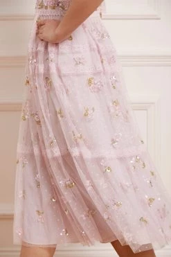 Needle & Thread Holding LTD Shimmer Primrose Midaxi Dress All - Womenswear 14 Needle & Thread Holding LTD Shimmer Primrose Midaxi Dress All - Womenswear