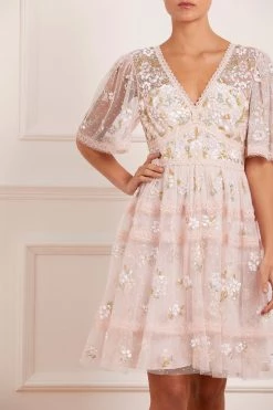 Needle & Thread Holding LTD Shimmer Primrose Mini Dress All - Womenswear