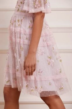 Needle & Thread Holding LTD All - Womenswear Shimmer Primrose Mini Dress