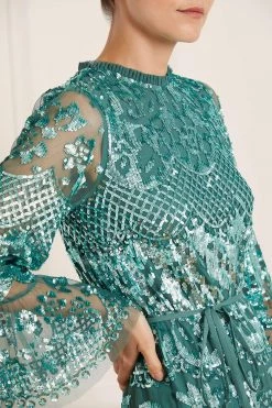 Needle & Thread Holding LTD Snowdrop Gown All - Womenswear 14 Needle & Thread Holding LTD Snowdrop Gown All - Womenswear