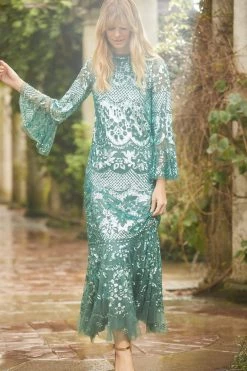 Needle & Thread Holding LTD Snowdrop Gown All - Womenswear 17 Needle & Thread Holding LTD Snowdrop Gown All - Womenswear