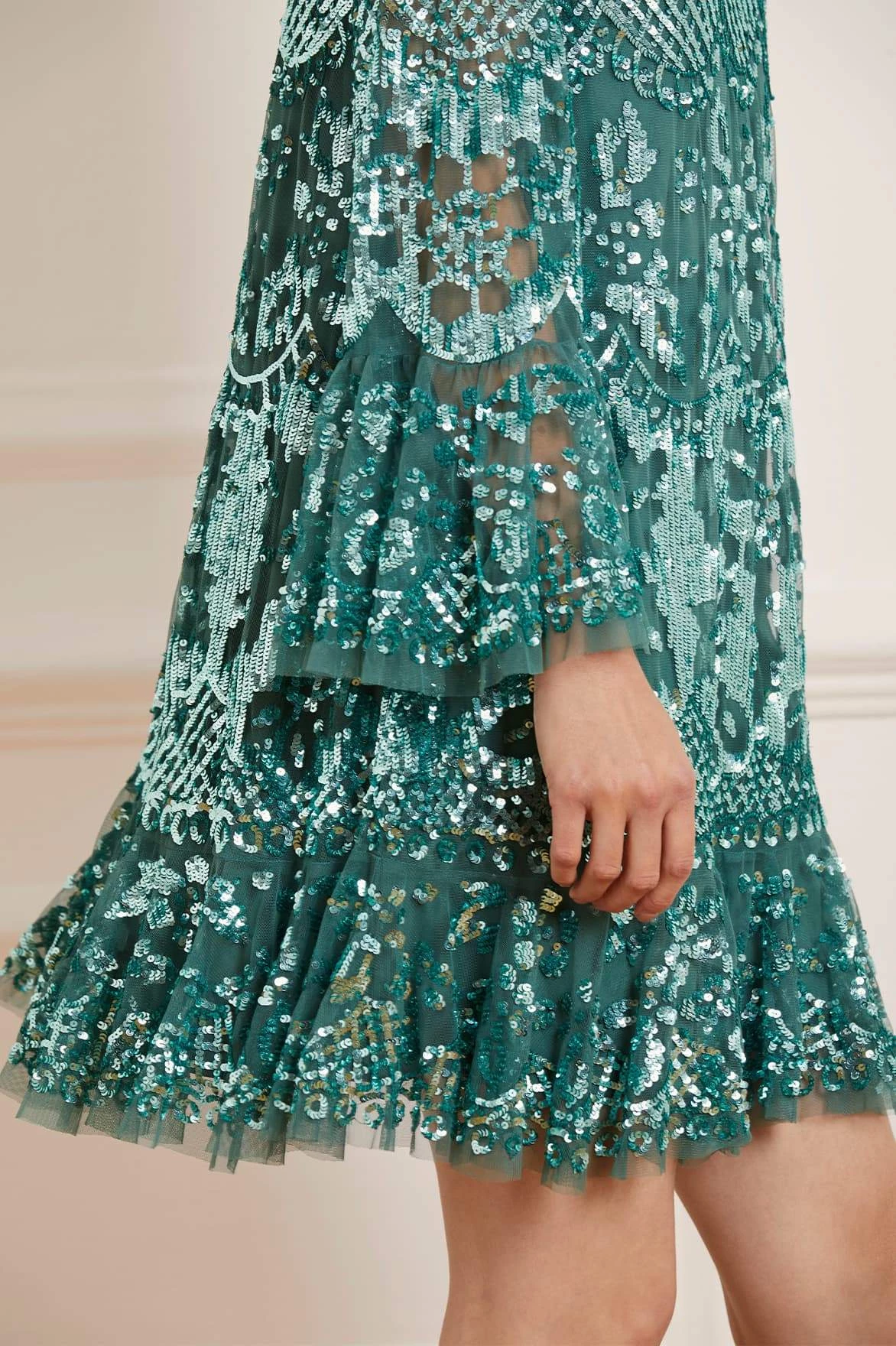 Needle & Thread Holding LTD Snowdrop Mini Dress All - Womenswear 4 Needle & Thread Holding LTD Snowdrop Mini Dress All - Womenswear