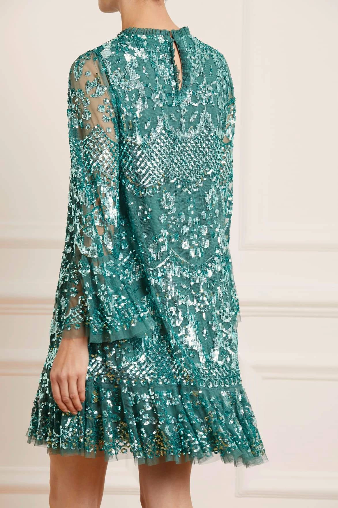 Needle & Thread Holding LTD Snowdrop Mini Dress All - Womenswear 7 Needle & Thread Holding LTD Snowdrop Mini Dress All - Womenswear