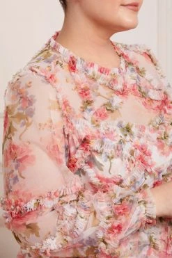 Needle & Thread Holding LTD All - Womenswear Summer Song Diamond Ruffle Gown