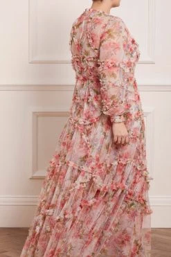 Needle & Thread Holding LTD All - Womenswear Summer Song Diamond Ruffle Gown