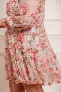 Needle & Thread Holding LTD All - Womenswear Summer Song Diamond Ruffle Mini Dress