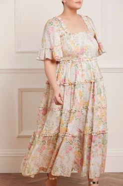 Needle & Thread Holding LTD Sunrise Bloom Cotton Day Ankle Gown