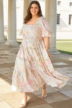 Needle & Thread Holding LTD Sunrise Bloom Cotton Day Ankle Gown