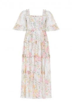 Needle & Thread Holding LTD Sunrise Bloom Cotton Day Ankle Gown
