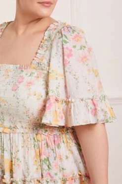 Needle & Thread Holding LTD Sunrise Bloom Cotton Day Ankle Gown