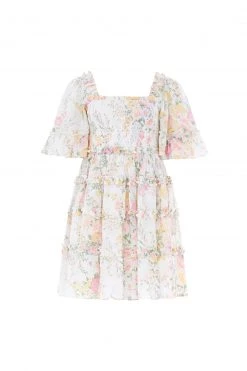 Needle & Thread Holding LTD Sunrise Bloom Cotton Mini Dress All - Womenswear