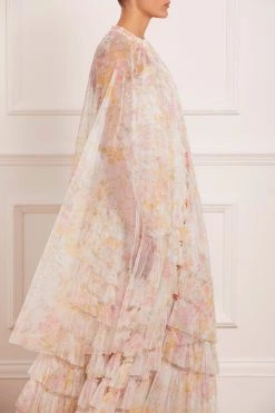 Needle & Thread Holding LTD Sunrise Bloom Midaxi Cape All - Womenswear