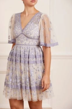 Needle & Thread Holding LTD New Arrivals Sweetheart Lace Mini Dress