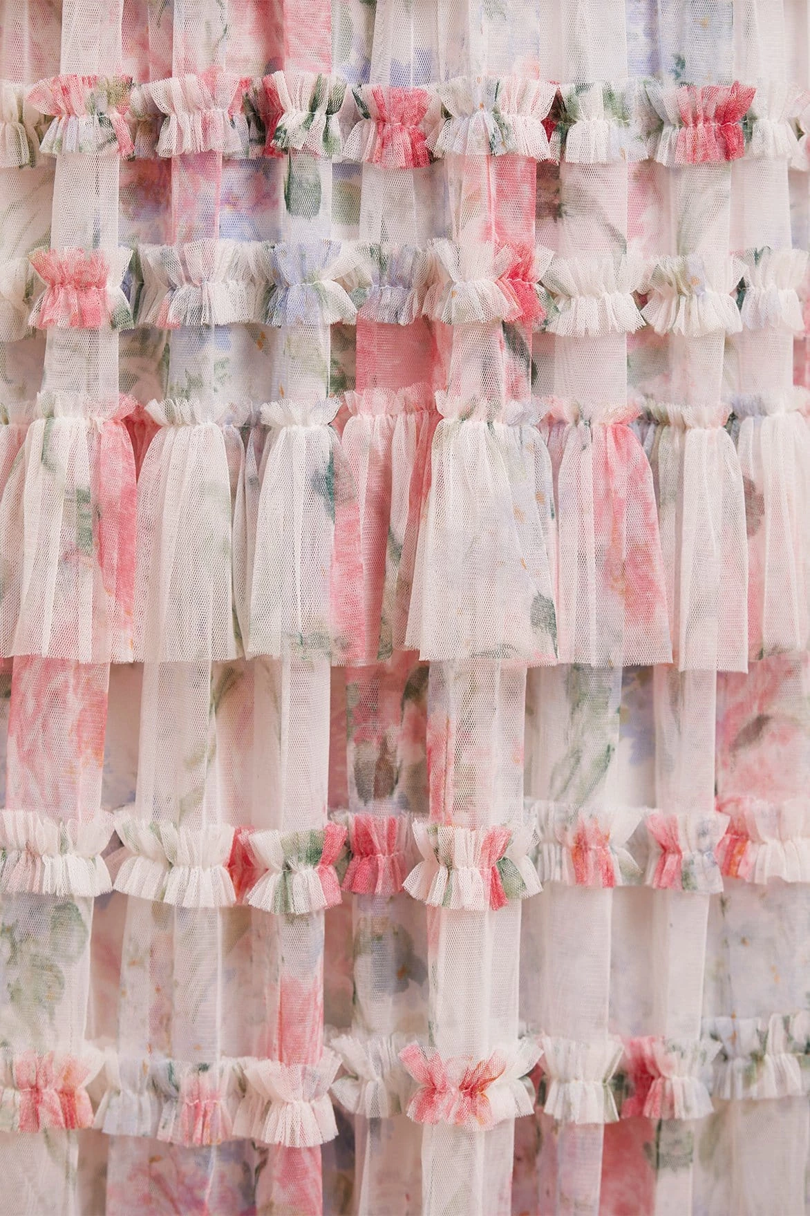 Needle & Thread Holding LTD Sweet Posy V-Neck Ruffle Gown 5 Needle & Thread Holding LTD Sweet Posy V-Neck Ruffle Gown