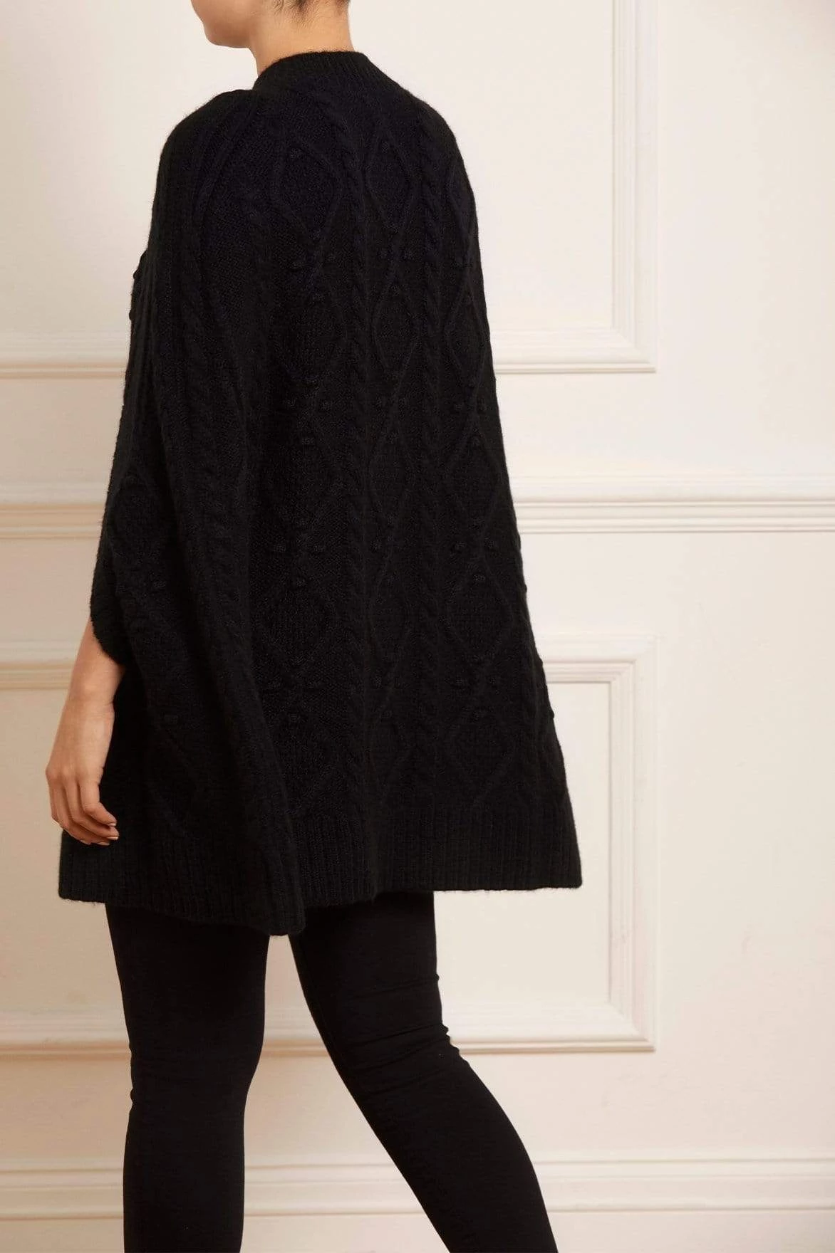 Needle & Thread Holding LTD All - Womenswear Sylvie Cable Jewelled Knee Length Cape 6 Needle & Thread Holding LTD All - Womenswear Sylvie Cable Jewelled Knee Length Cape