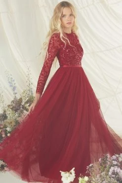 Needle & Thread Holding LTD Tempest Bodice Ankle Gown All - Womenswear