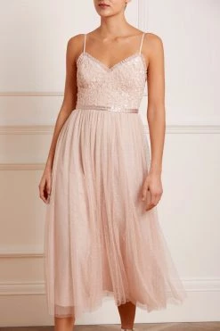 Needle & Thread Holding LTD Tempest Bodice Cami Ballerina Dress All - Womenswear