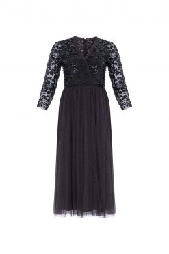 Needle & Thread Holding LTD Tempest Bodice V-Neck Midaxi Dress All - Womenswear