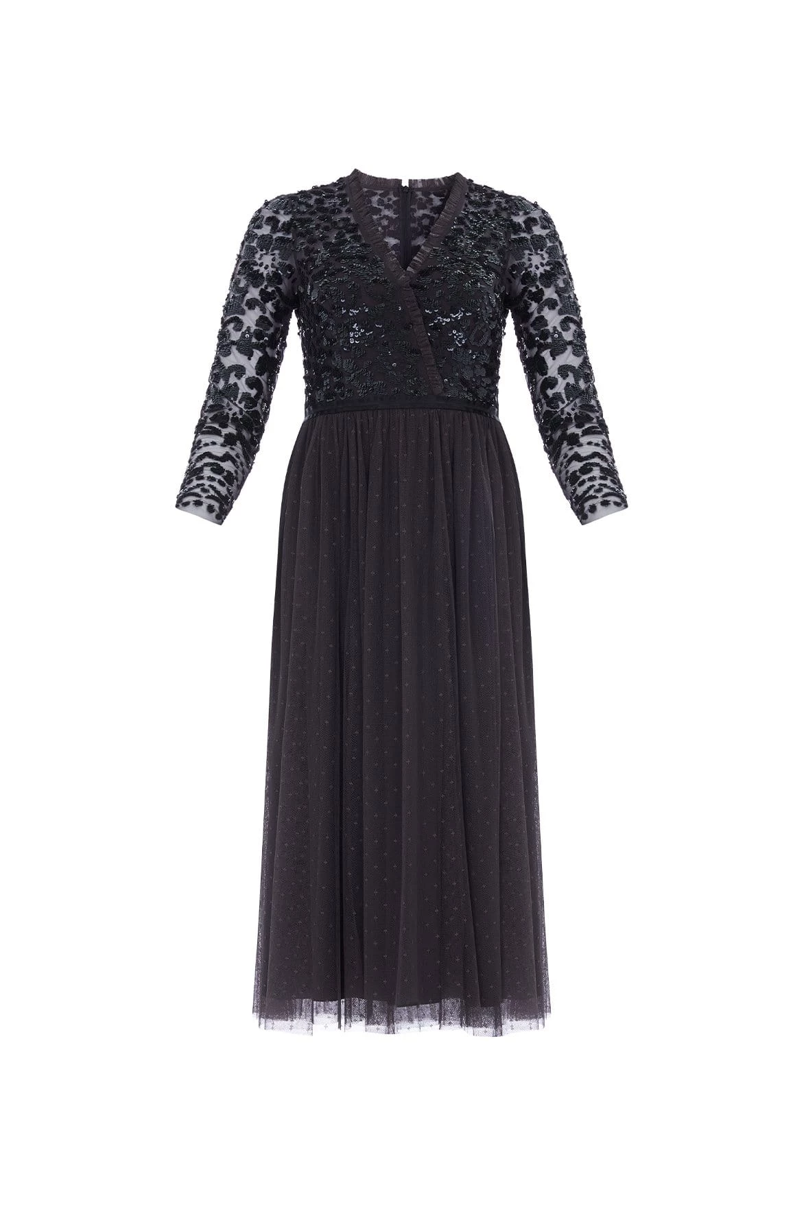 Needle & Thread Holding LTD Tempest Bodice V-Neck Midaxi Dress All - Womenswear 2 Needle & Thread Holding LTD Tempest Bodice V-Neck Midaxi Dress All - Womenswear