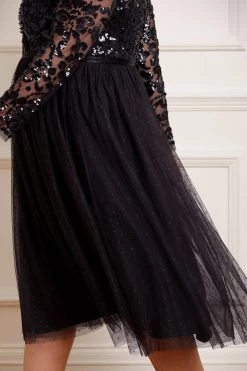 Needle & Thread Holding LTD Tempest Bodice V-Neck Midaxi Dress All - Womenswear 10 Needle & Thread Holding LTD Tempest Bodice V-Neck Midaxi Dress All - Womenswear