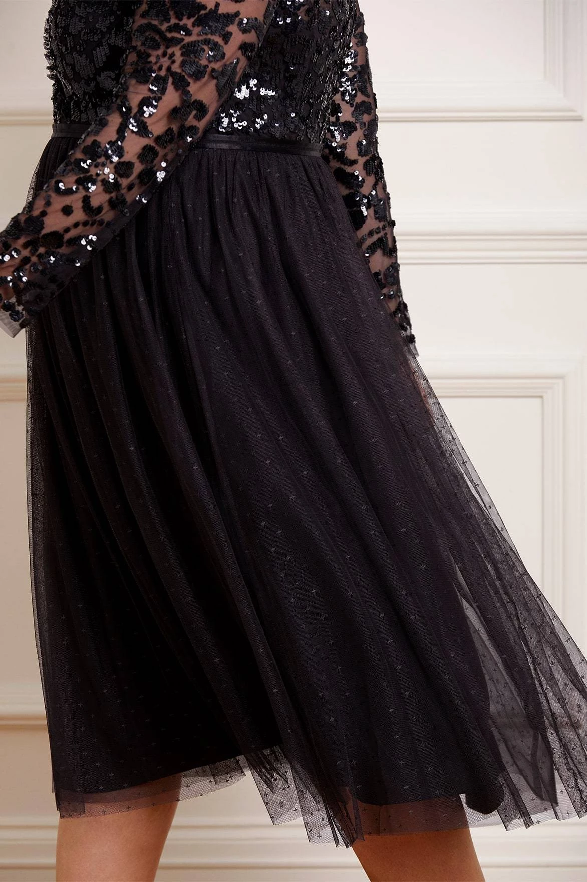 Needle & Thread Holding LTD Tempest Bodice V-Neck Midaxi Dress All - Womenswear 4 Needle & Thread Holding LTD Tempest Bodice V-Neck Midaxi Dress All - Womenswear