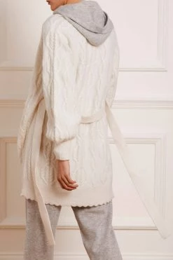 Needle & Thread Holding LTD All - Womenswear Twisted Cable Knee Length Cardigan 13 Needle & Thread Holding LTD All - Womenswear Twisted Cable Knee Length Cardigan