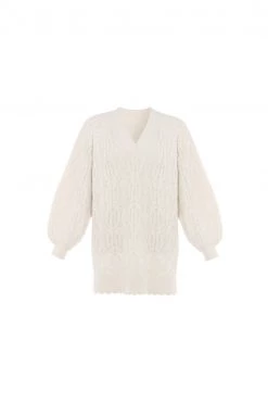 Needle & Thread Holding LTD All - Womenswear Twisted Cable Longline Jumper