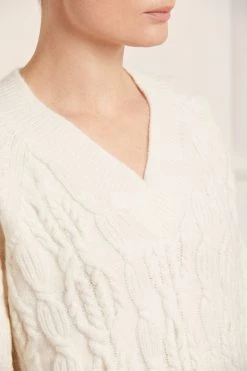 Needle & Thread Holding LTD All - Womenswear Twisted Cable Longline Jumper