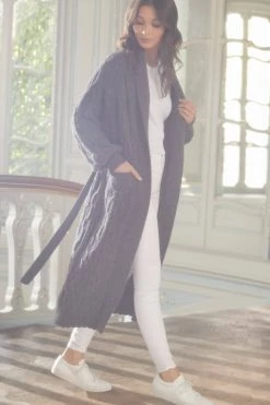 Needle & Thread Holding LTD Twisted Cable Maxi Cardigan